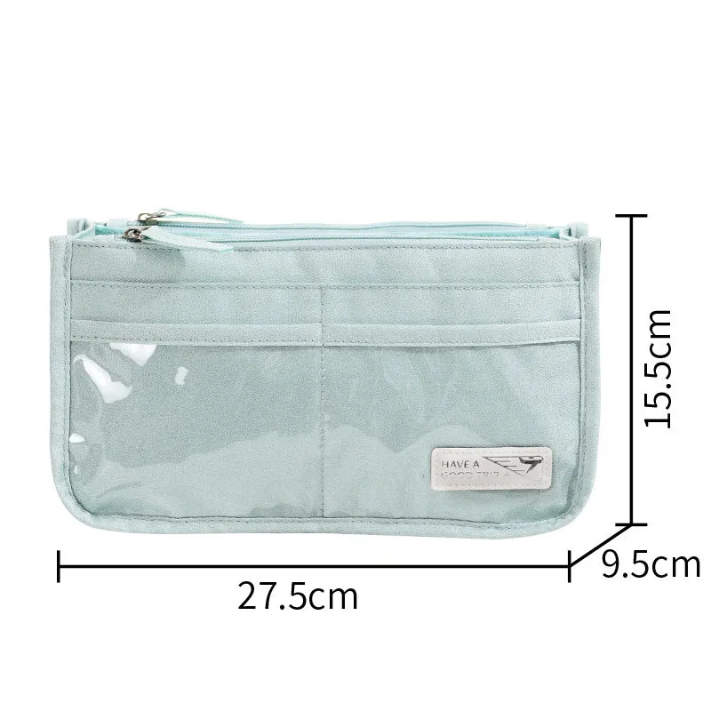 New hand-held cosmetic bag small multi-functional handbag medium bag travel makeup and toiletries storage bag