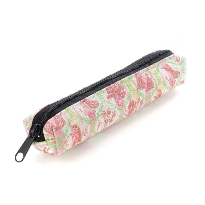 Nishijin-ori Pencil Case - Glistening Holy Night - ,  Made in Kyoto, Japan,  Japanese traditional craft pen case