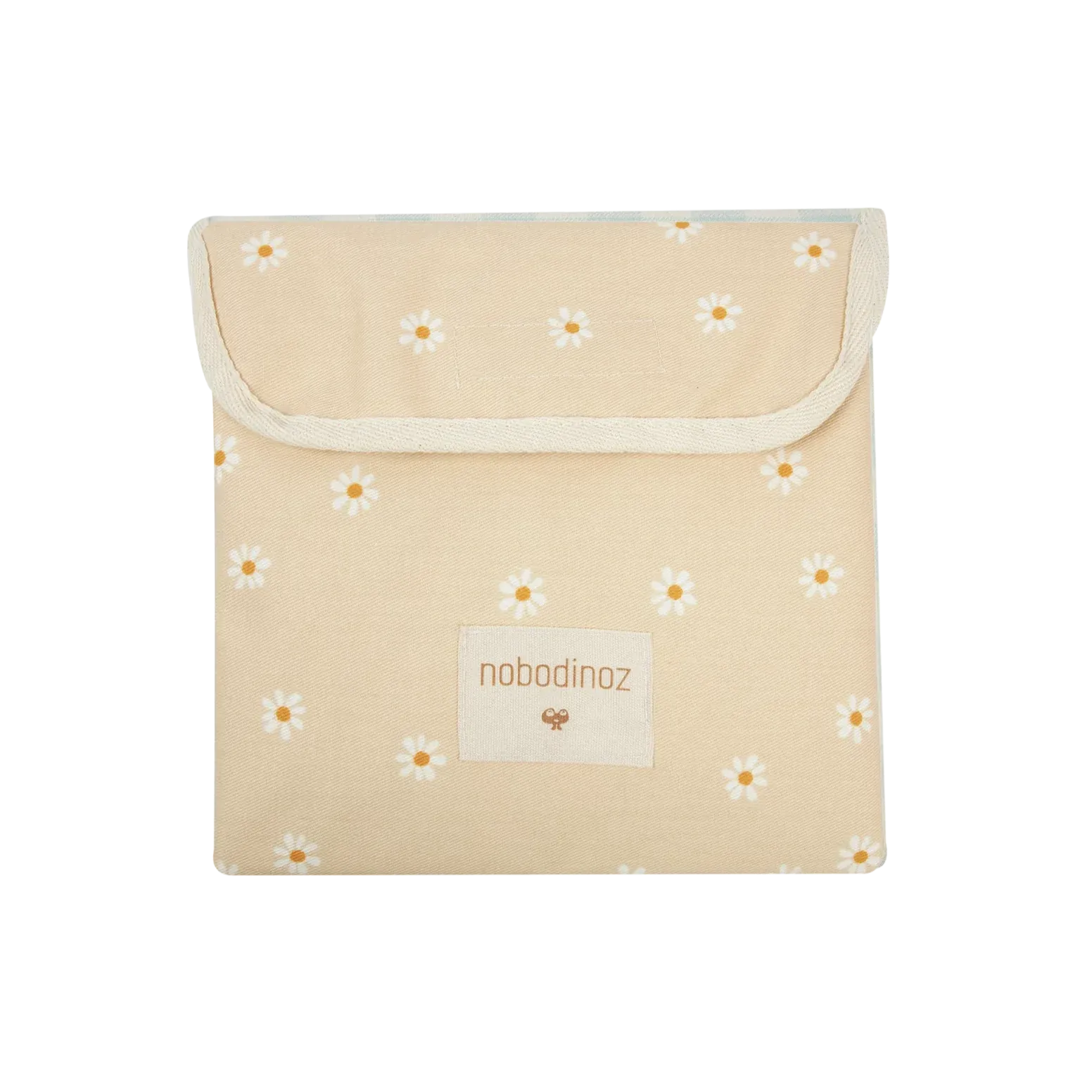 Nobodinoz Sunshine Snack & Lunch bag 19x19cm | Daisies