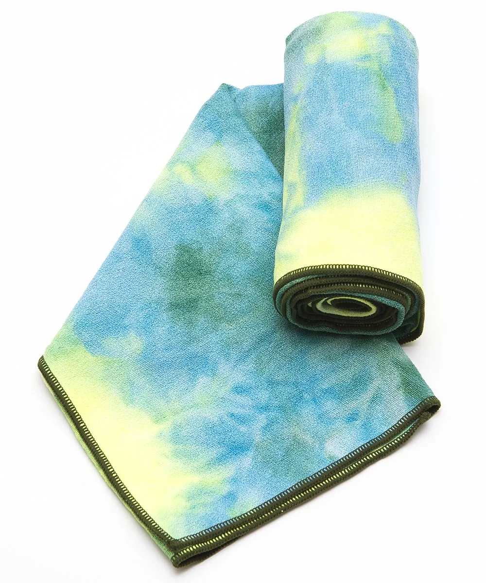 Noskid Sandwash Tie Dye Yoga Towel