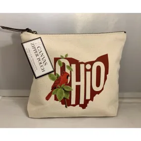 Ohio Canvas Pouch