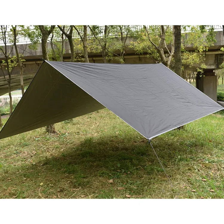 Outdoor Camping Supplies Multifunctional Camping Sunshade Waterproof And Moisture-Proof Mat Ultra-Light Sky,Size: 320 x 250cm (Orange)