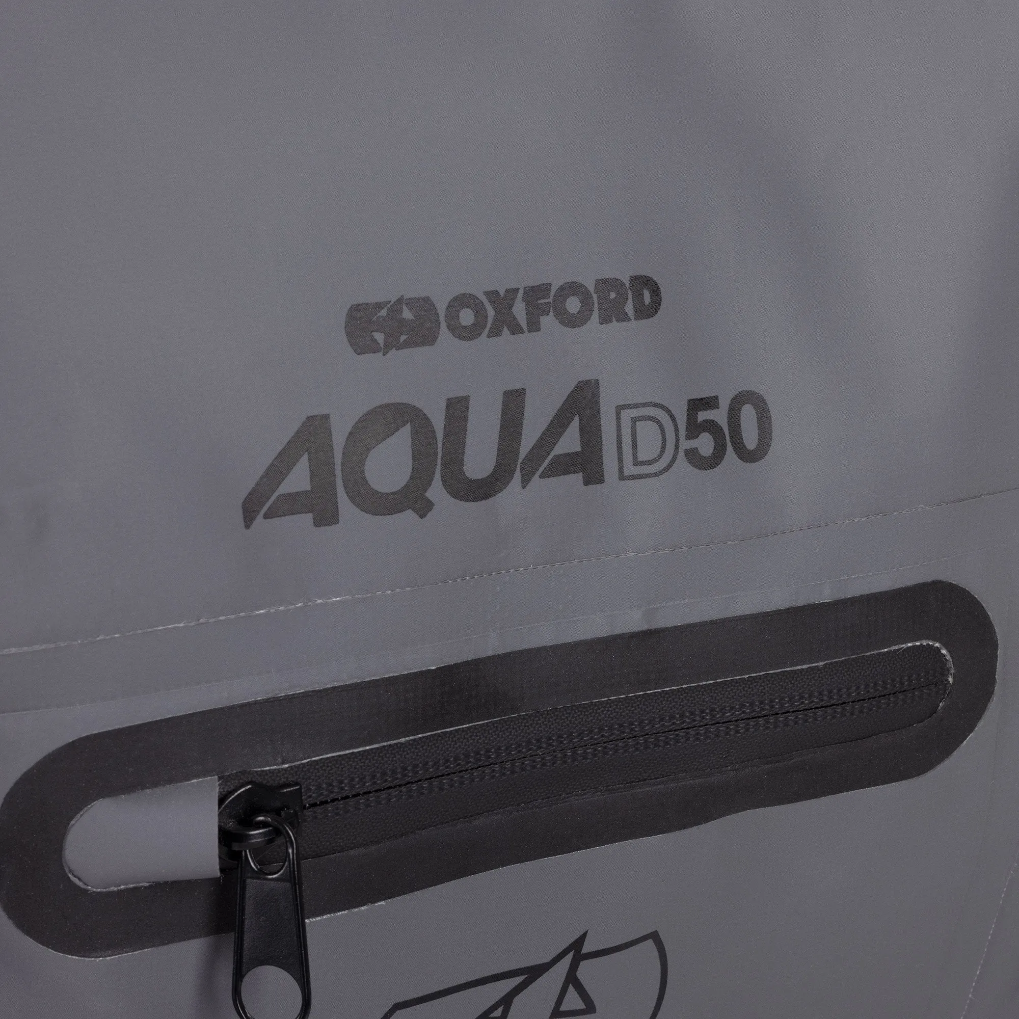 Oxford Aqua D-50 Waterproof 50 Litre Motorcycle Duffle Roll Bag Panniers