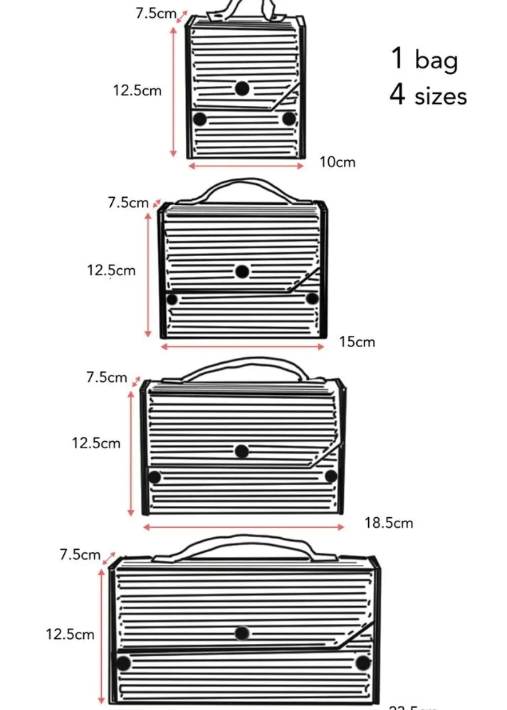 Paus 4 In 1 Box Clutch