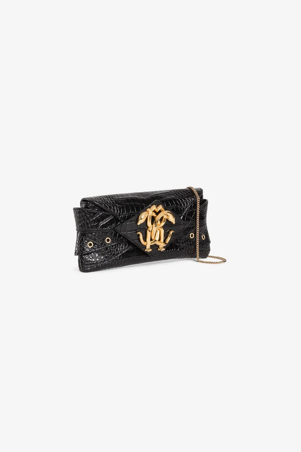 QKB010 PZ055 05051 BLACK ROBERTO CAVALLI WOMEN BAG