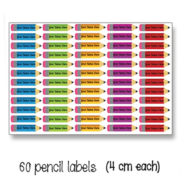 ""Cool cars" School labels packs