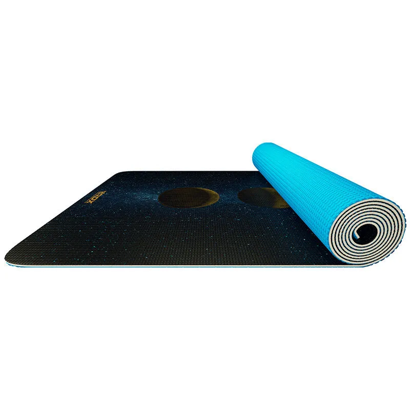 RDX D8 Iris 6mm PVC Yoga Mat Universe Blue