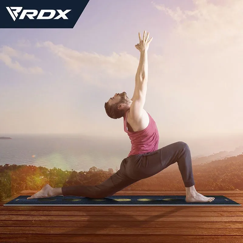 RDX D8 Iris 6mm PVC Yoga Mat Universe Blue