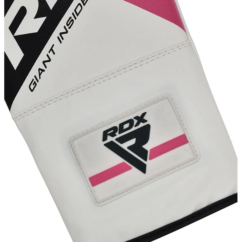 RDX F10 Boxing Bag Gloves White/Pink