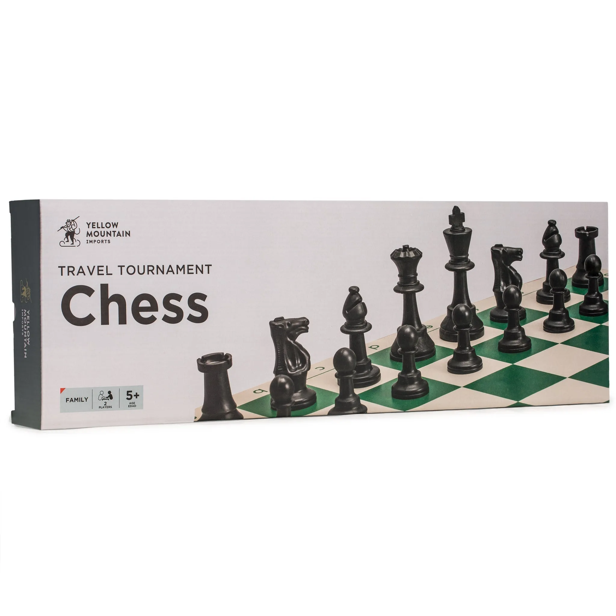 Regulation Tournament Roll-Up Staunton Chess Game Set (19.75-Inch) with Travel Bag - Green