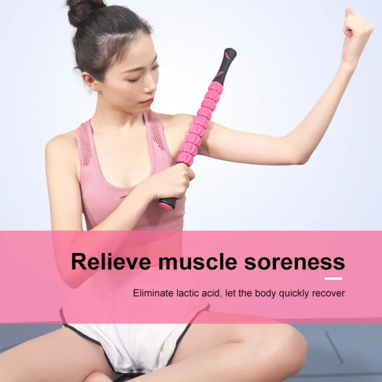 Relieving Muscle Soreness and Cramping Muscle Roller Stick Body Massage Roller(Green)