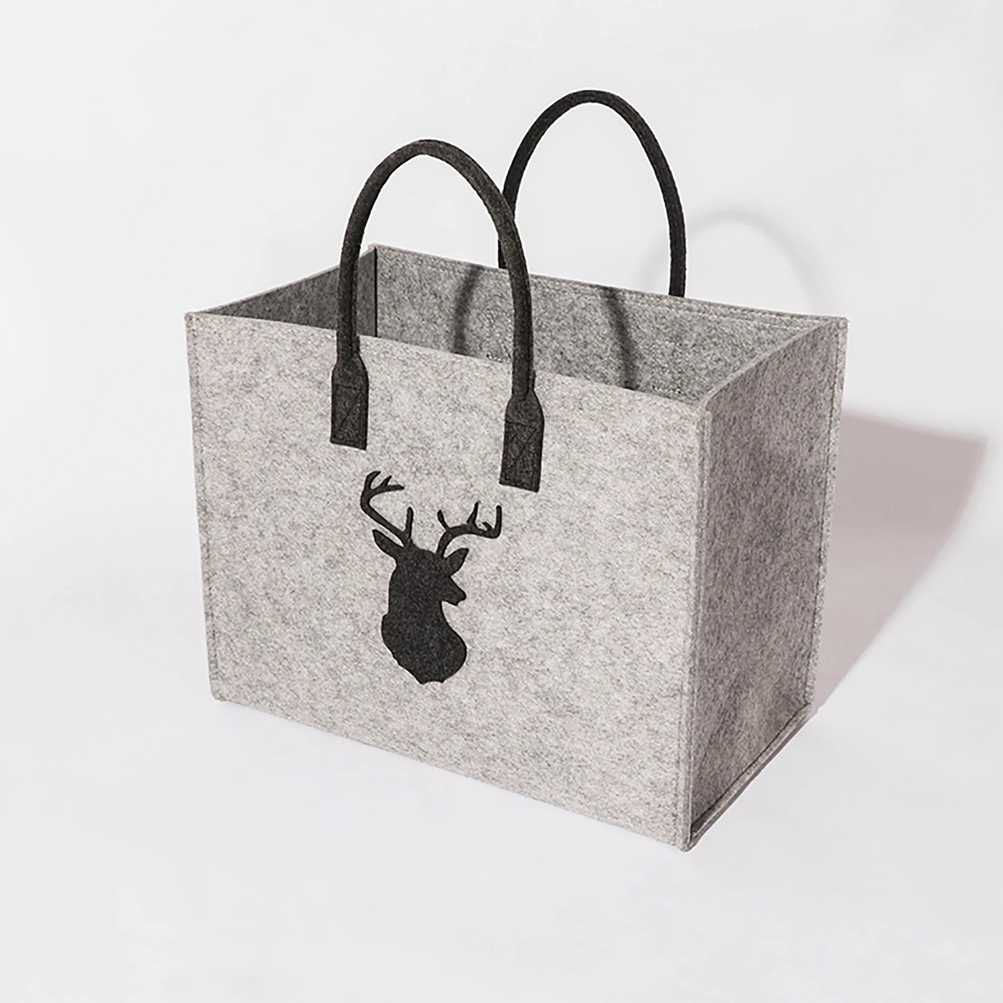 Reusable Felt Tote Bag Container Set of 5