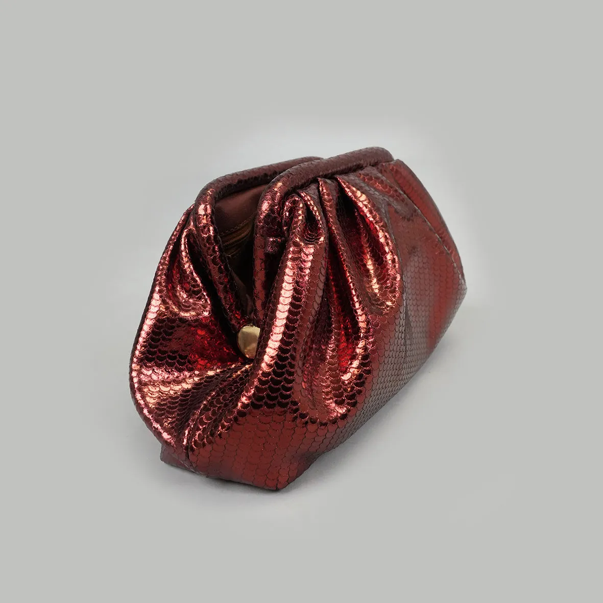 Rosa Bag - Red Metallic