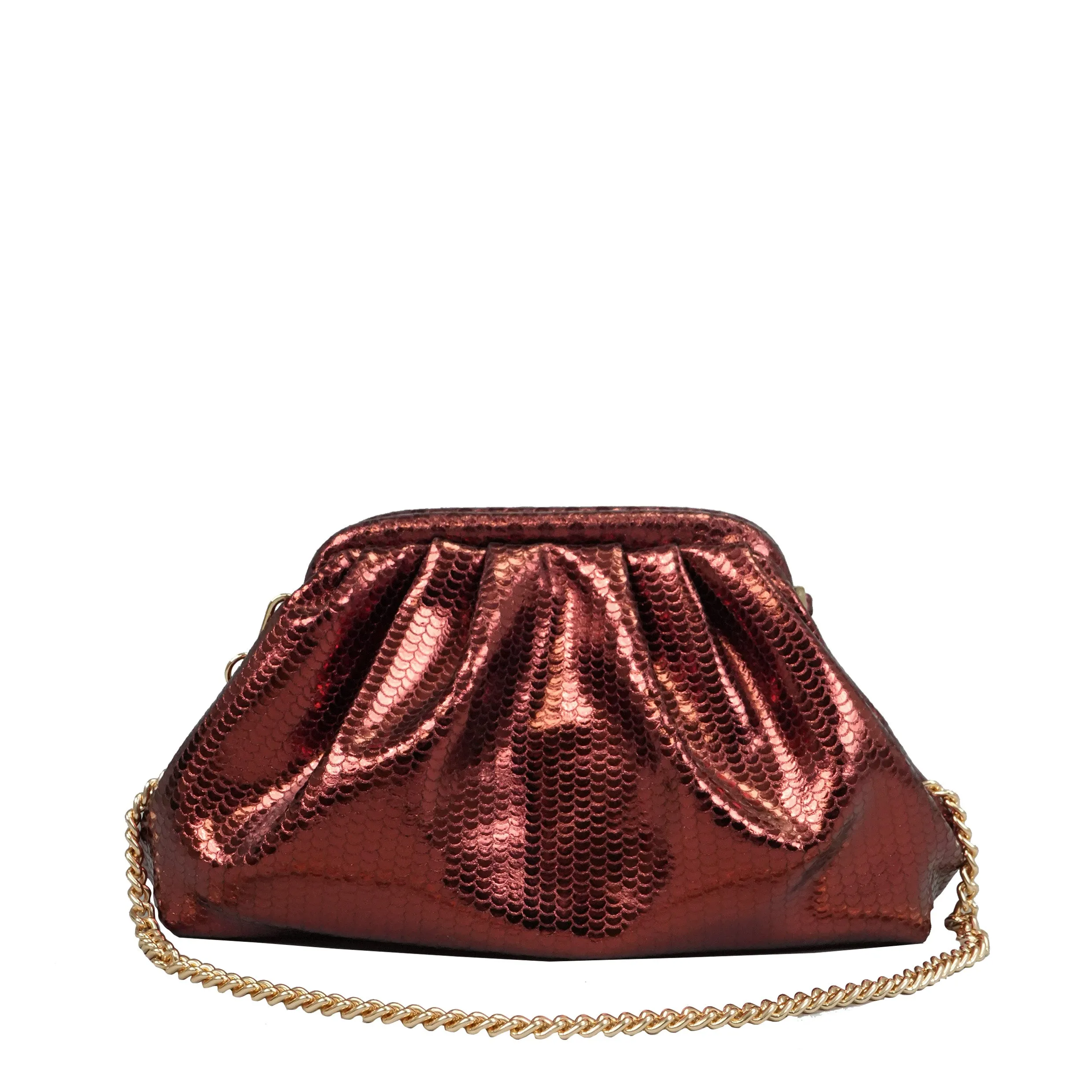 Rosa Bag - Red Metallic