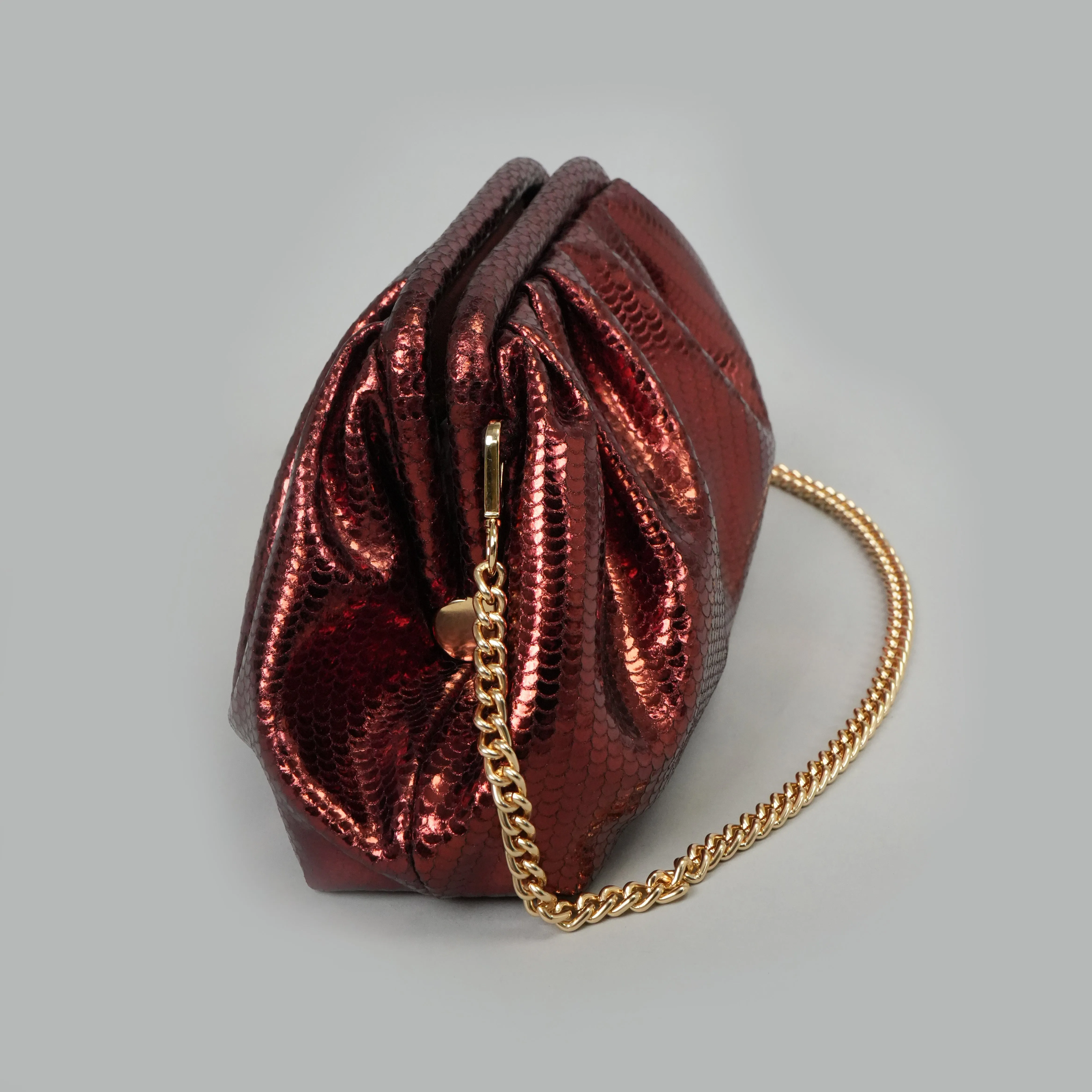 Rosa Bag - Red Metallic