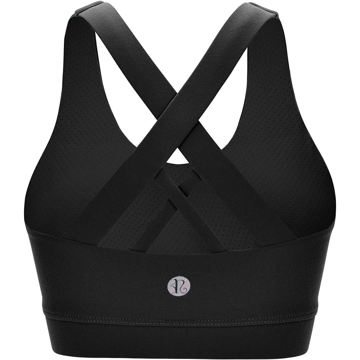 RUNNING GIRL Criss-Cross Back Padded Strappy Sports Bra