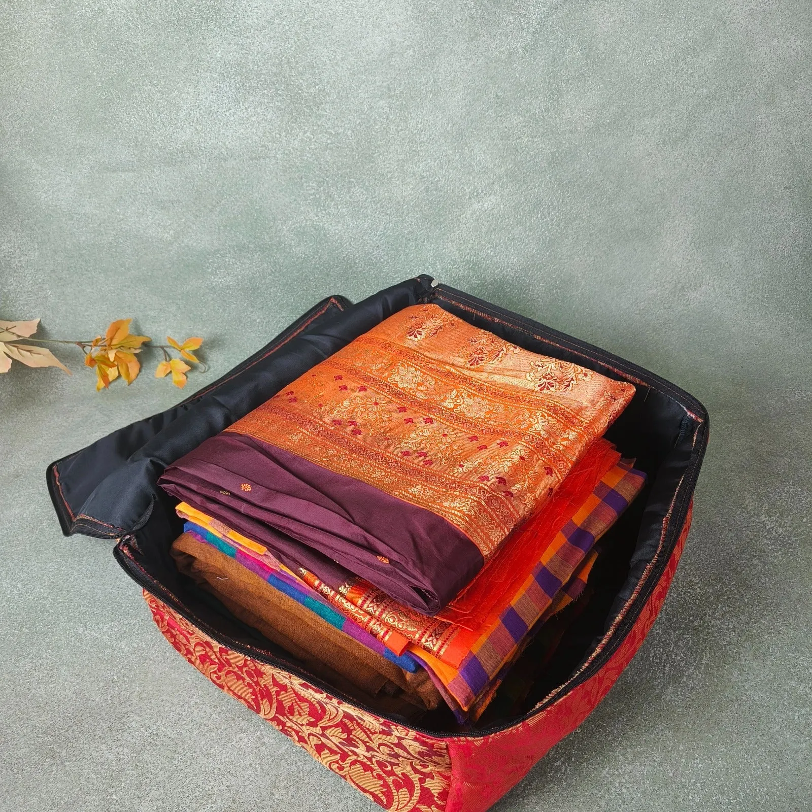 Saree Storage Bags Pink Anthemoin Prints Design