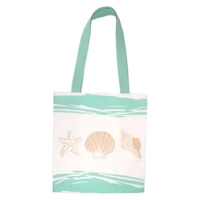 Seashells Market Canvas Tote Bag