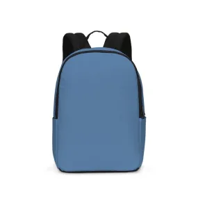 Shaded Pastel Blue Waterproof Backpack | C60M30Y0K30