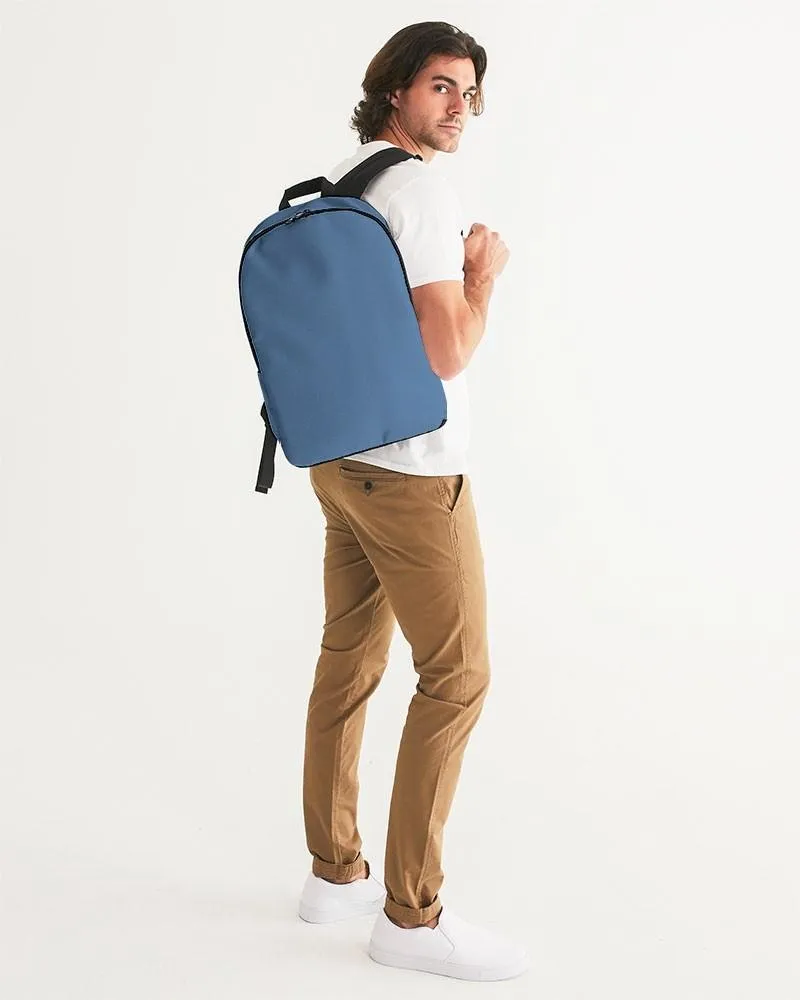 Shaded Pastel Blue Waterproof Backpack | C60M30Y0K30