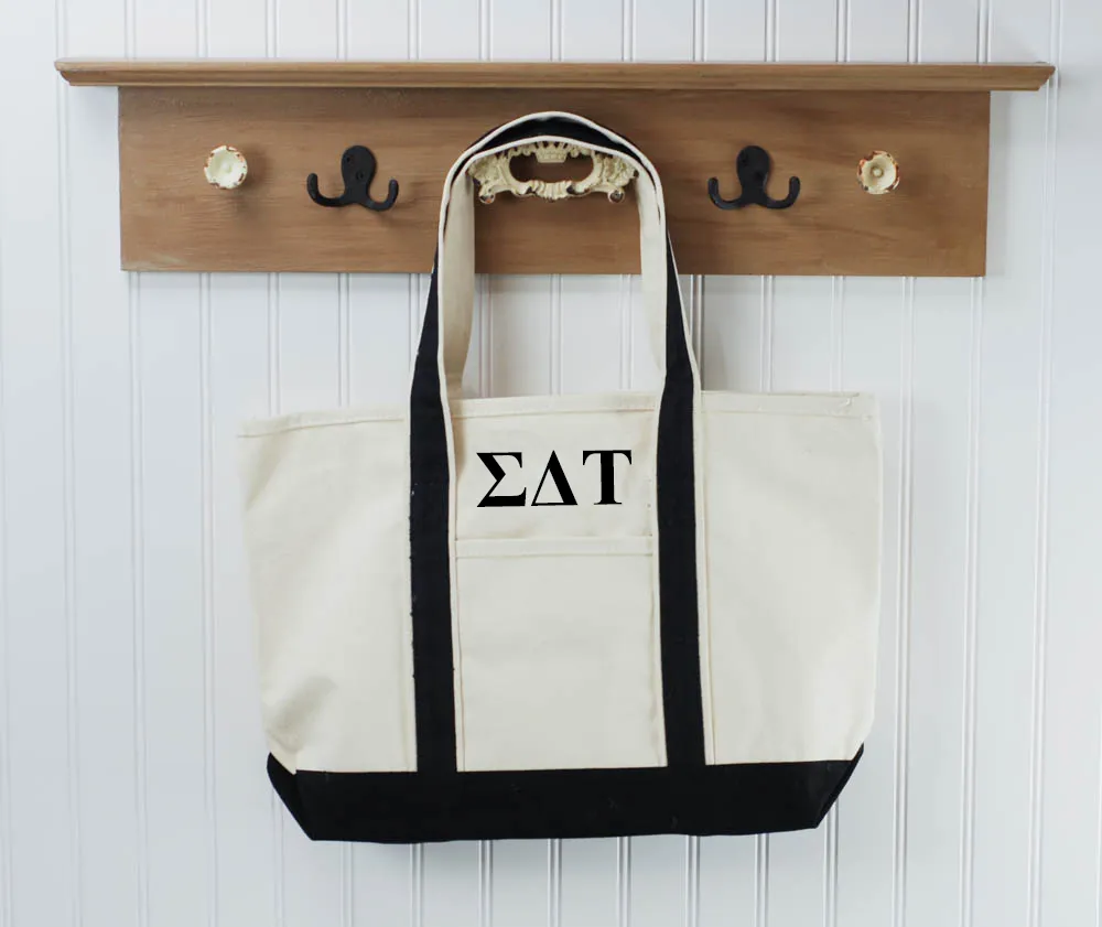 Sigma Delta Tau Boat Tote