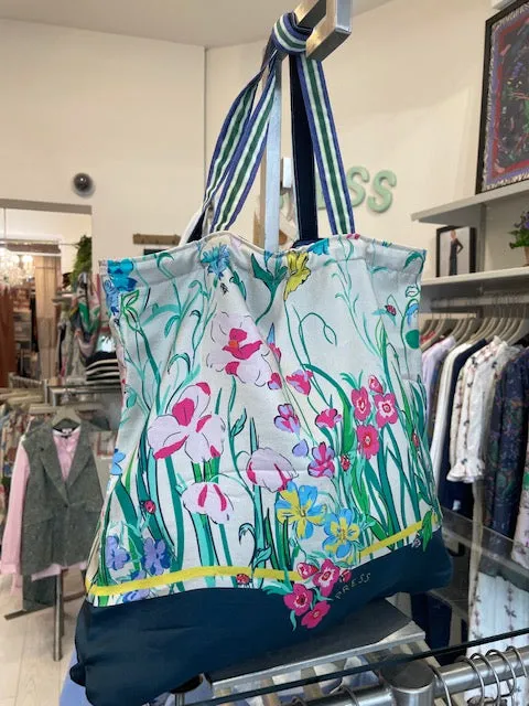 Silk Garden Tote Bag