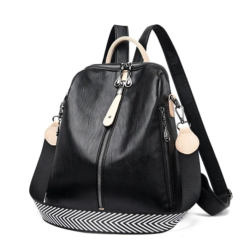 Stylish Duo-Tone Backpack
