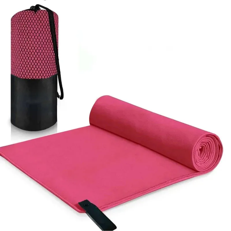 Swimming Towels With Storage Bag For Gym Fitness Yoga