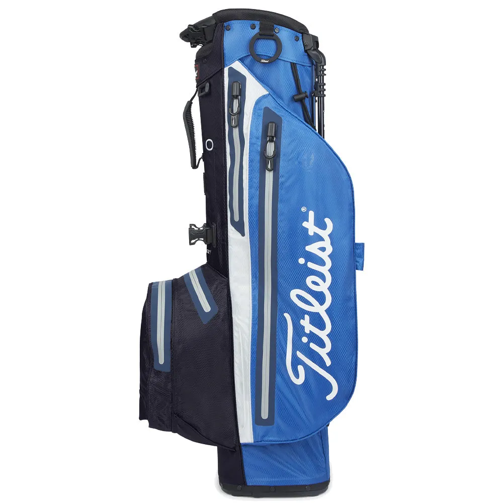 Titleist Players 4 StaDry Waterproof Stand Bag - Royal/Navy/White