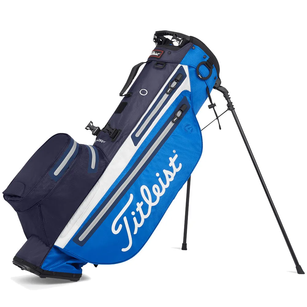 Titleist Players 4 StaDry Waterproof Stand Bag - Royal/Navy/White