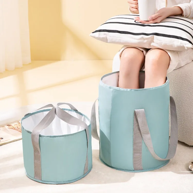 Travel Portable Folding Multifunctional Outdoor Basin Bag, Color: Blue (Small)