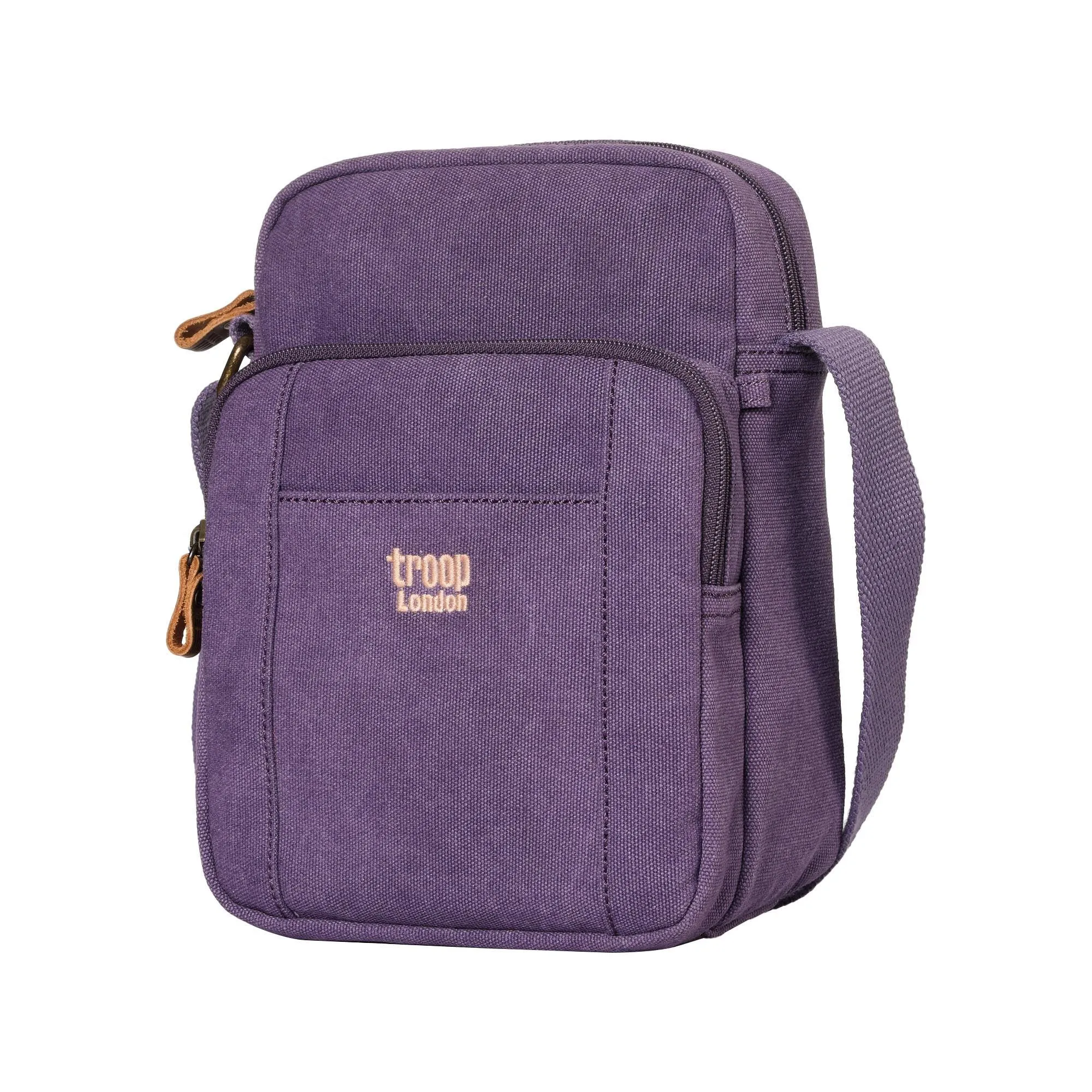 TRP0370 Troop London Classic Canvas Across Body Bag