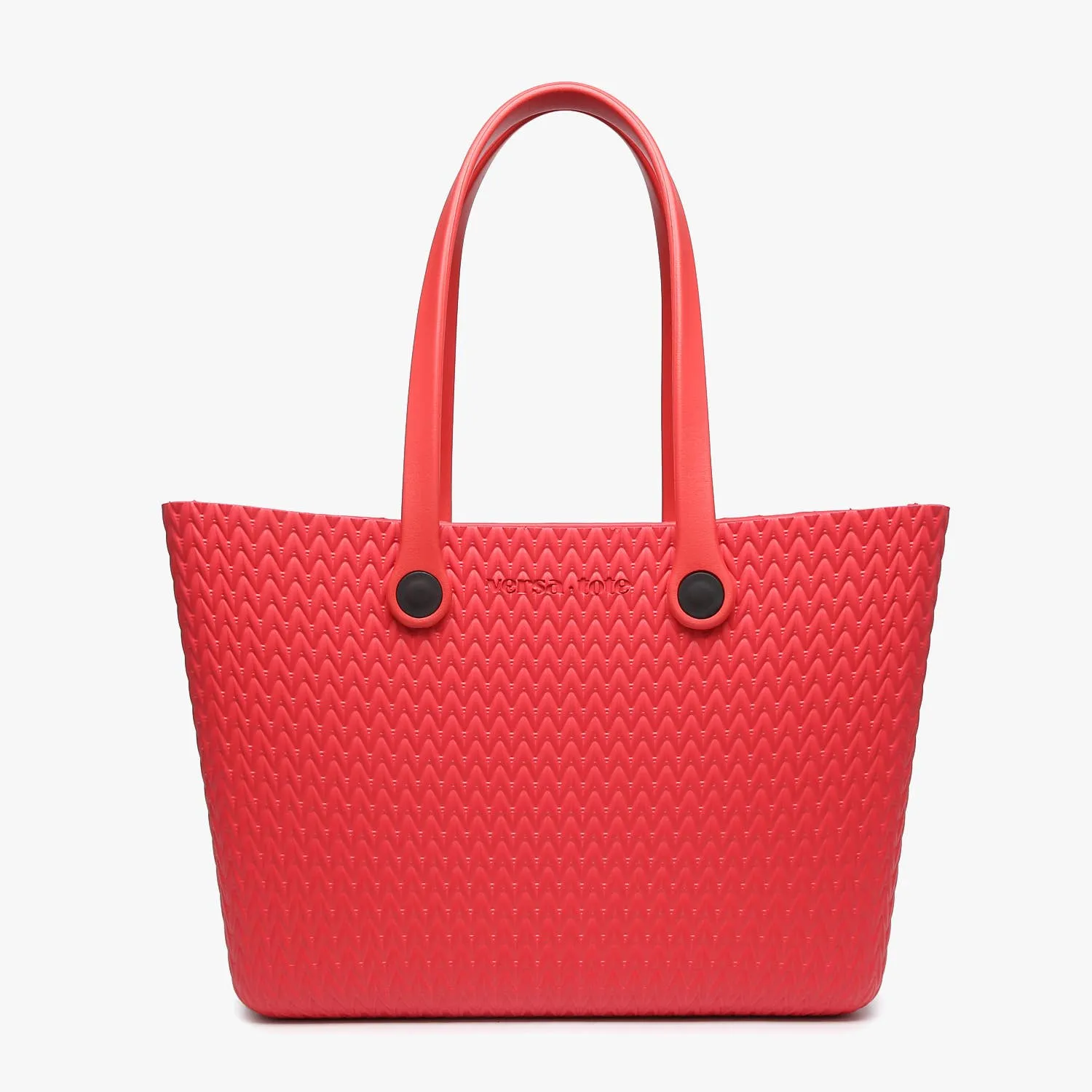 V2023TX Carrie Textured Versa Tote w/ Straps: Burnt Orange