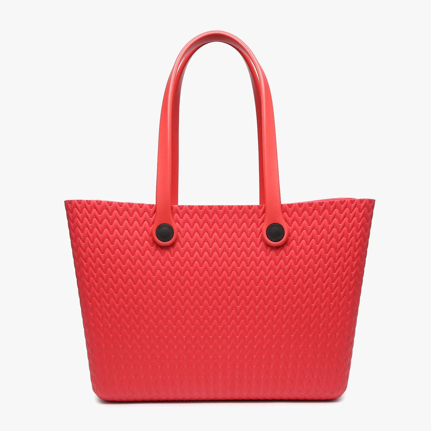 V2023TX Carrie Textured Versa Tote w/ Straps: Burnt Orange