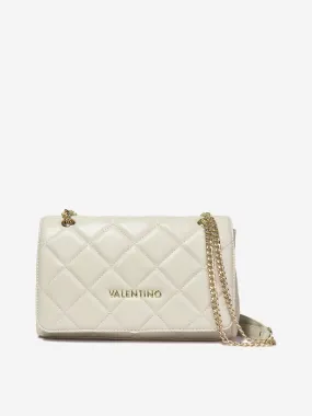 Valentino Girls Ocarina Flap Bag in Cream