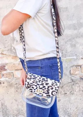 Varisty Clear Crossbody Leopard