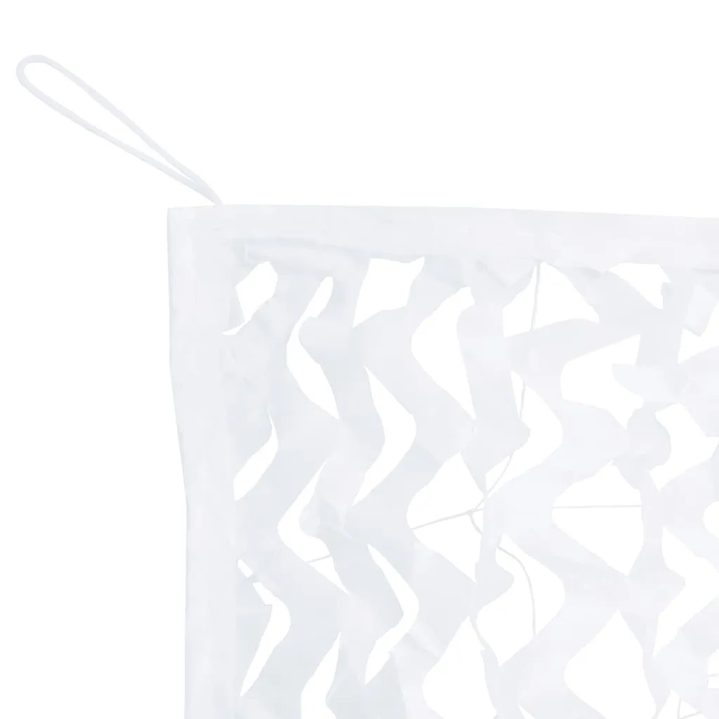 vidaXL Camouflage Net with Storage Bag 708x423 cm White