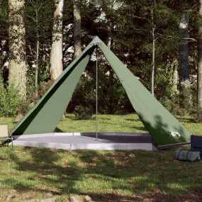 vidaXL Family Tent Tipi 8-Person Green Waterproof