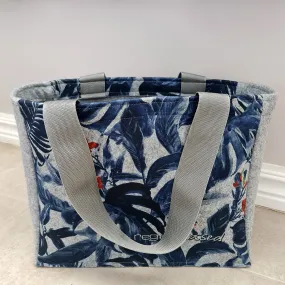 Watercolour Palm Leaves - Recycled Felt Shopper Bag