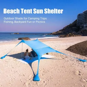 Waterproof Sun Shelter Sunshade Beach Camping Awning Outdoor