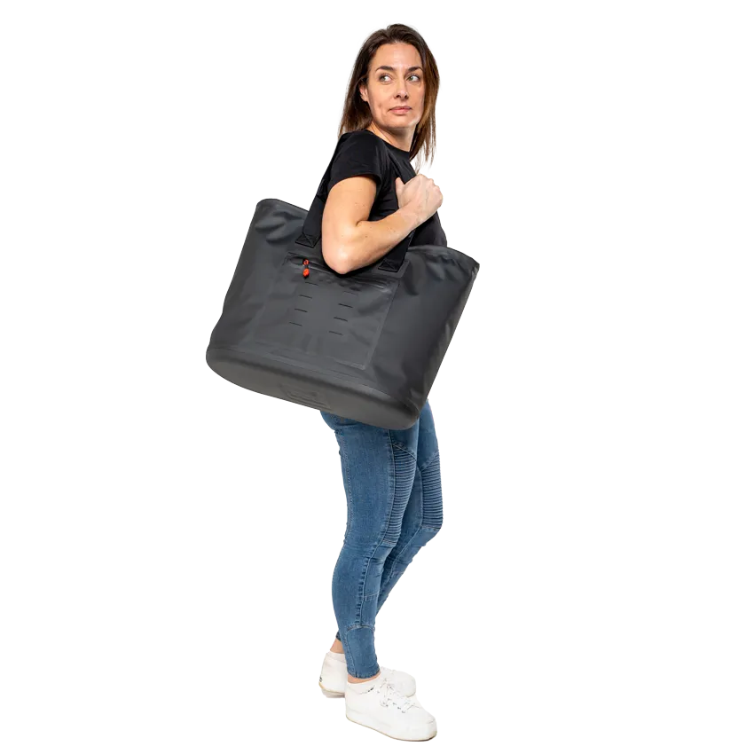 Waterproof Tote Bag 33L - Obsidian Black