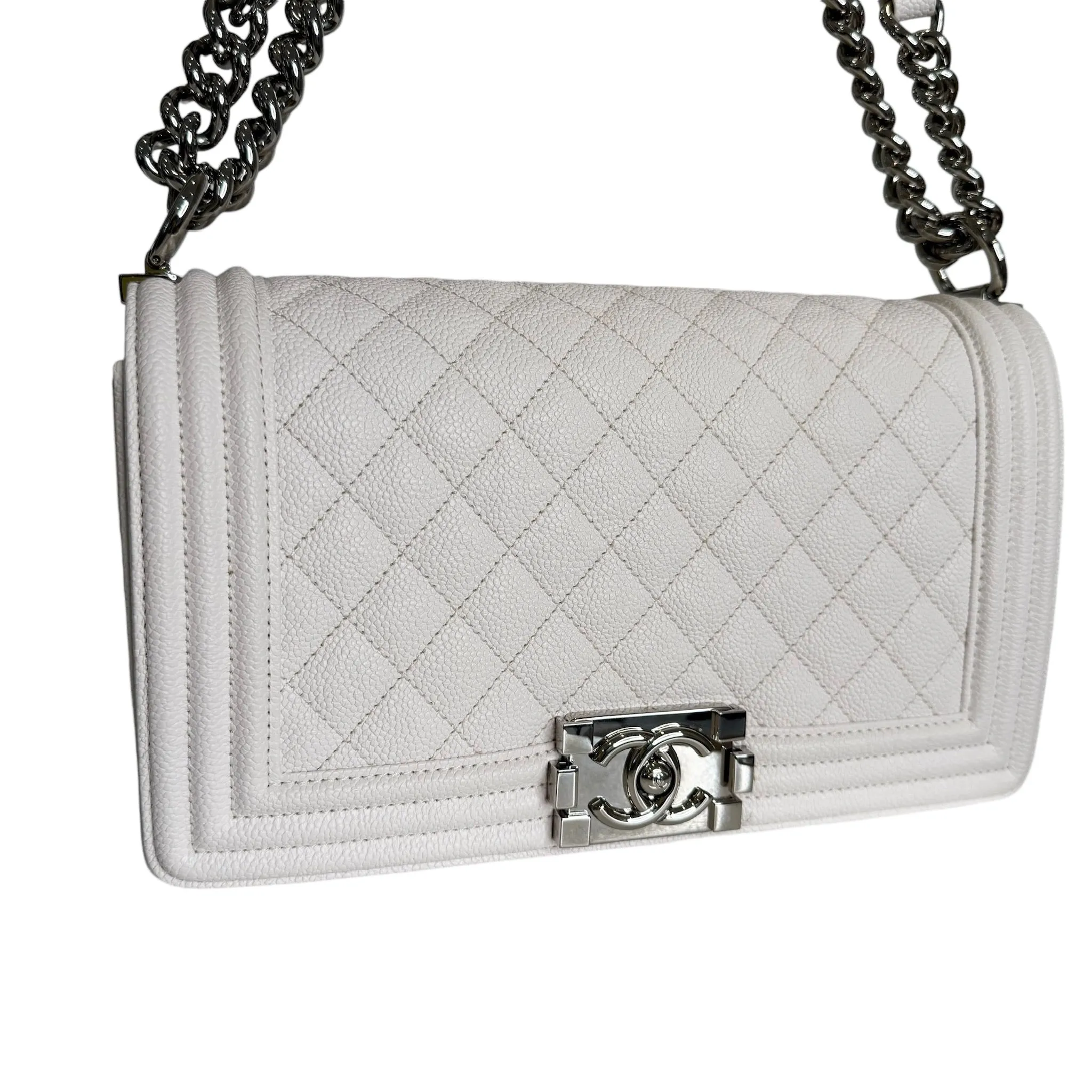 White Caviar Boy Bag