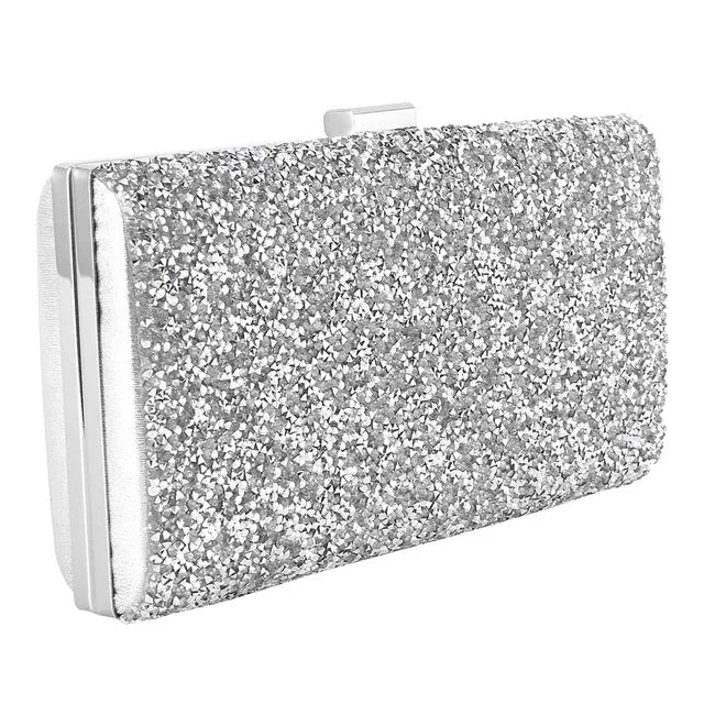 Women Evening Clutch bag Women Diamond Rhinestone Clutch Crystal Day