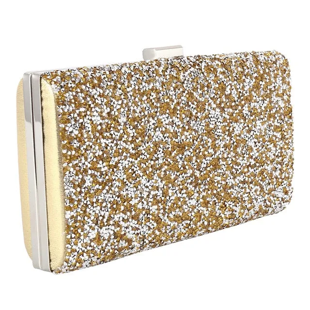 Women Evening Clutch bag Women Diamond Rhinestone Clutch Crystal Day