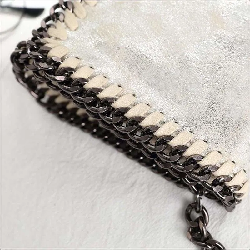 Womens Fashion Flap Shoulder Chain Bag