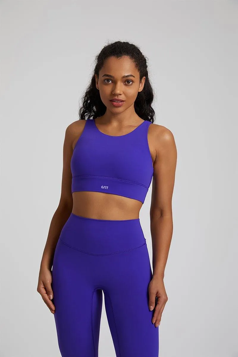 Women's High-Waist Leggings & Four-Strap Sports Bra Set - GFIT 2.0 Yoga Gear