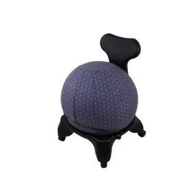 Yoga Ball Cover Size 65cm Design Colbalt Geometric Global Groove