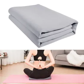 Yoga Blanket Meditation Auxiliary Blanket Yoga Supplies(Gray)