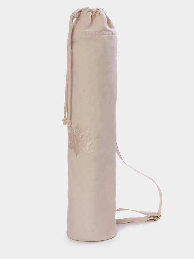 Yoga Studio GOTS Organic Cotton Lotus Yoga Mat Bag