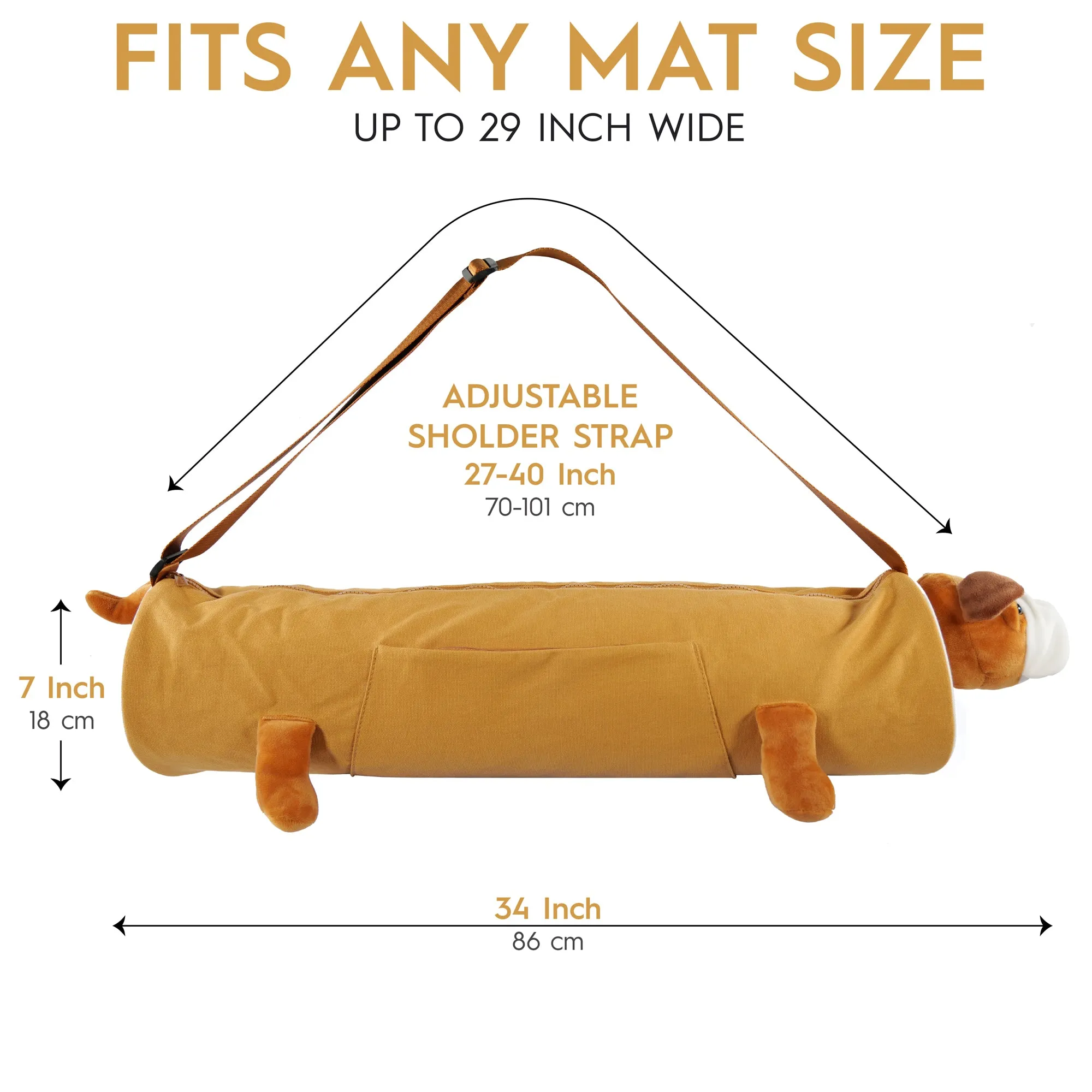 YogaPets Yoga Mat Bags (8 Styles)